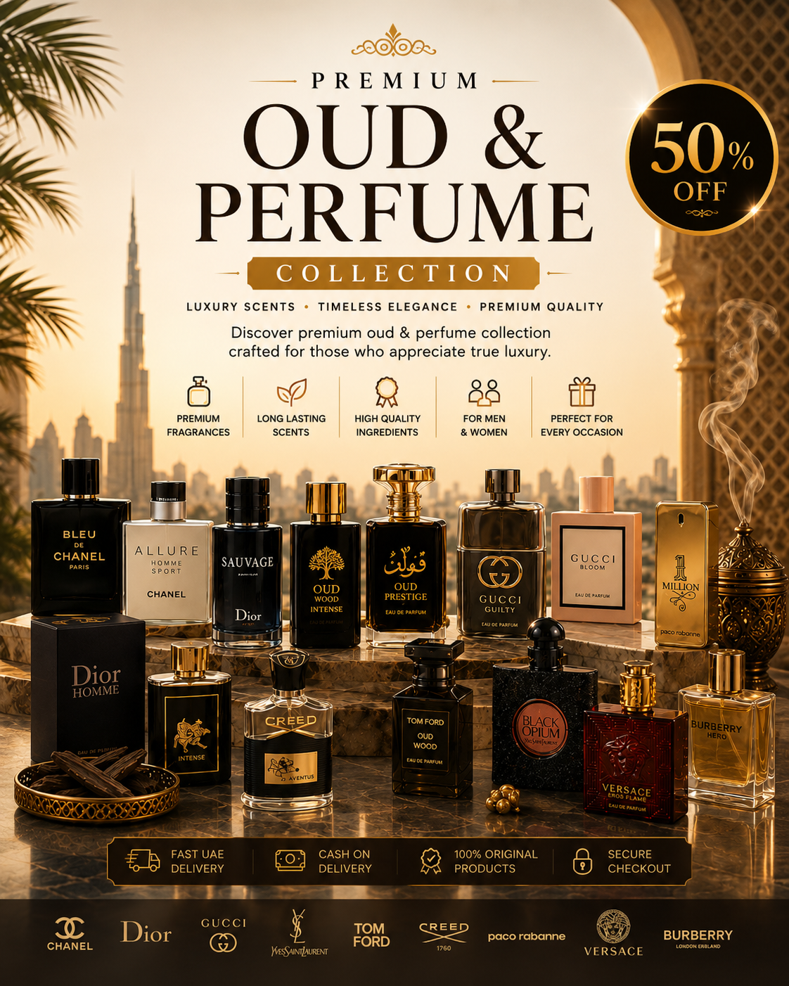 Premium Oud & Perfume Collection