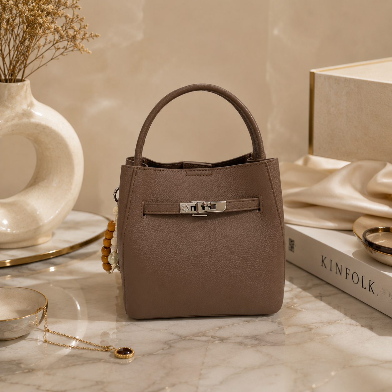 Luxury Women's Mini Top Handle Tote Bag – Elegant Everyday Handbag