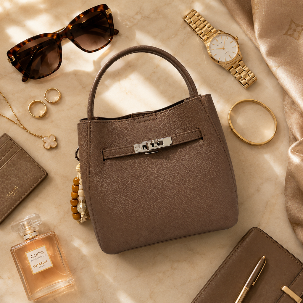 Luxury Women's Mini Top Handle Tote Bag – Elegant Everyday Handbag