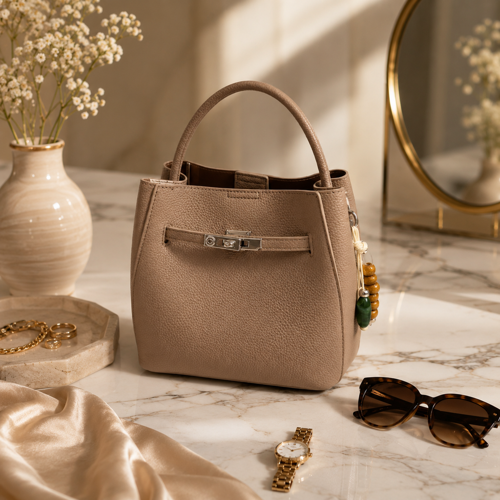 Luxury Women's Mini Top Handle Tote Bag – Elegant Everyday Handbag
