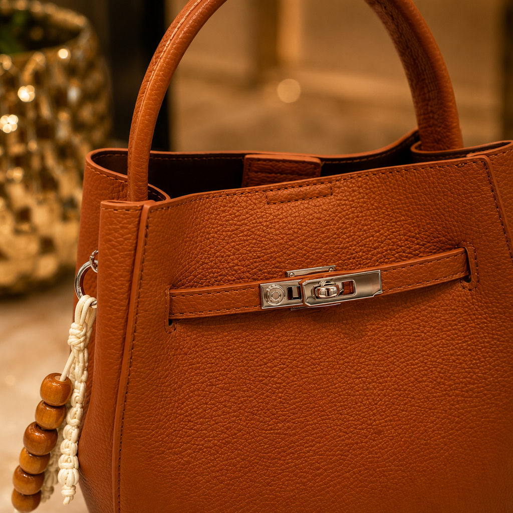 Luxury Women's Mini Top Handle Tote Bag – Elegant Everyday Handbag