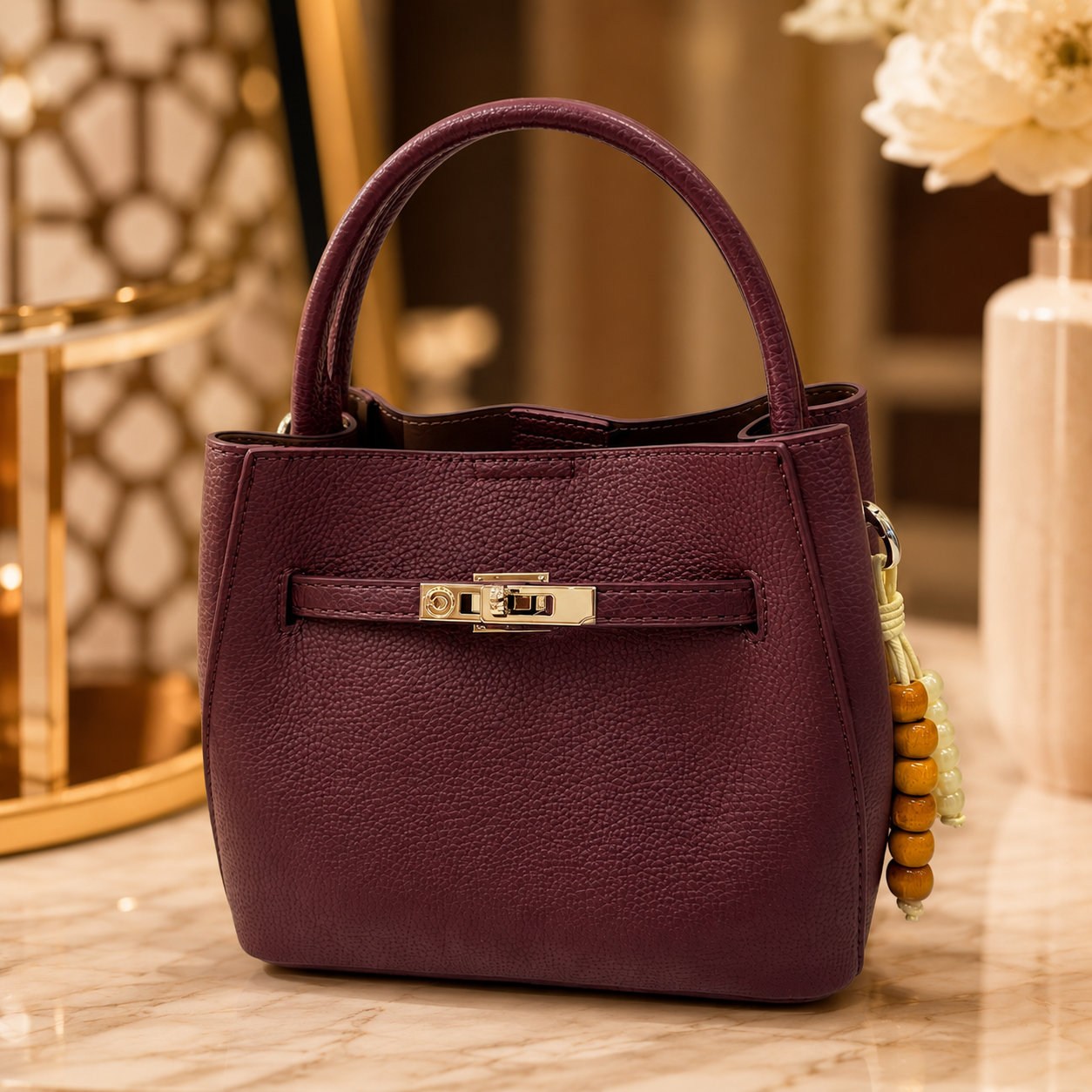 Luxury Women's Mini Top Handle Tote Bag – Elegant Everyday Handbag