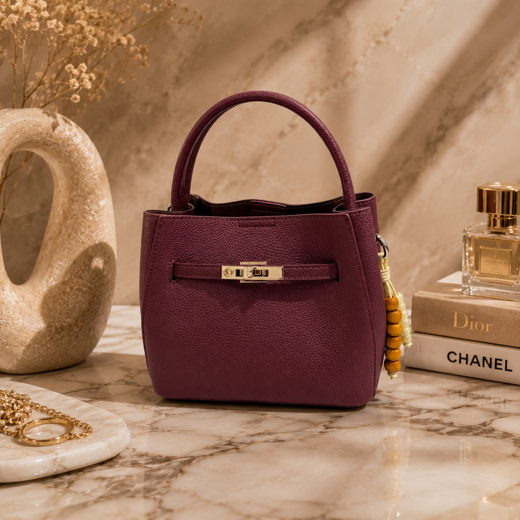 Luxury Women's Mini Top Handle Tote Bag – Elegant Everyday Handbag