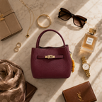 Luxury Women's Mini Top Handle Tote Bag – Elegant Everyday Handbag