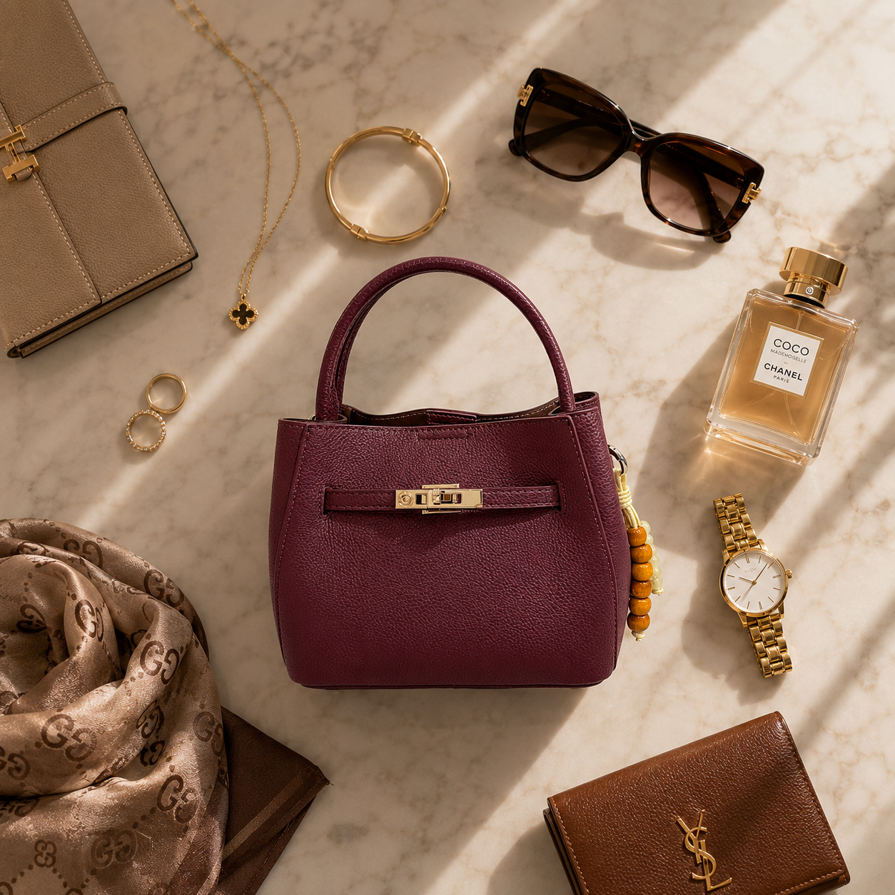 Luxury Women's Mini Top Handle Tote Bag – Elegant Everyday Handbag