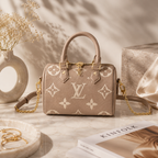 Luxury Monogram Mini Handbag – Elegant Crossbody Style