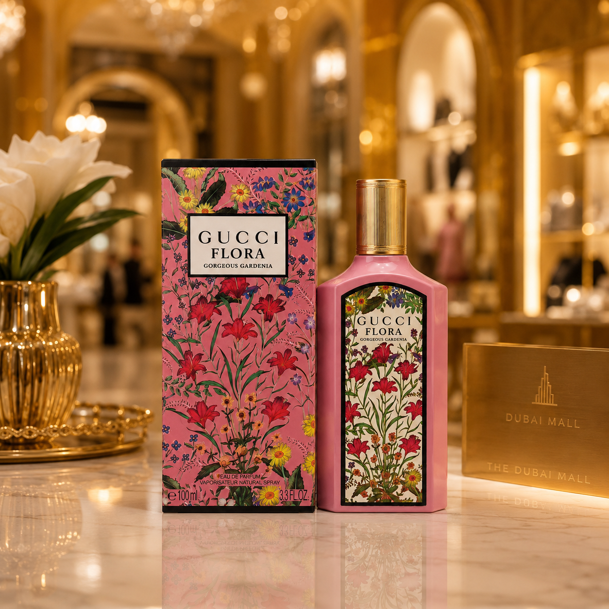 Flora Luxury Floral Women’s Perfume – Elegant Long Lasting Fragrance