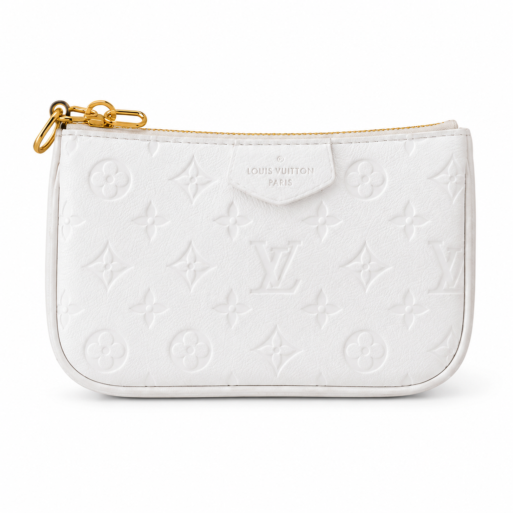 Luxury Women's Monogram Zip Pouch Collection – Premium Fashion Wallet