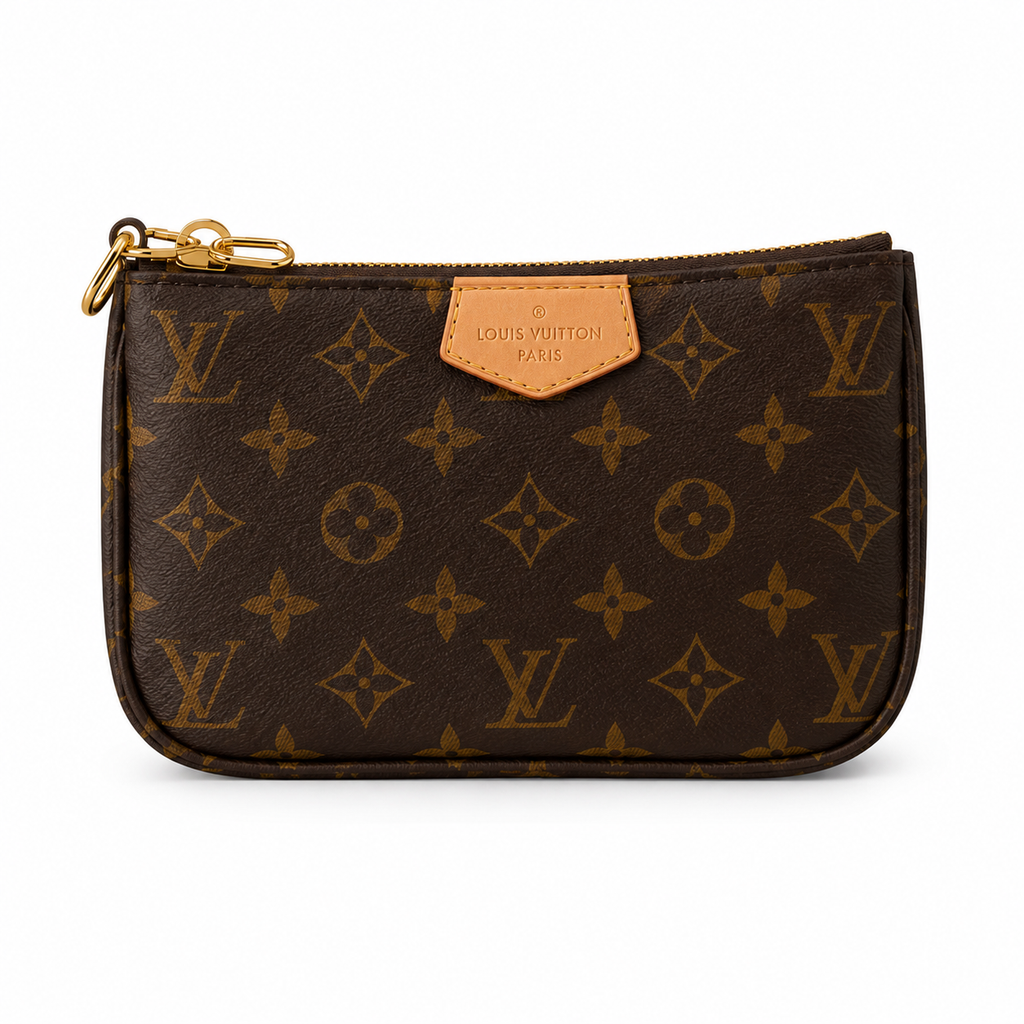Luxury Women's Monogram Zip Pouch Collection – Premium Fashion Wallet
