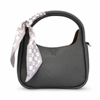 Luxury Women's Pebbled Leather Hobo Shoulder Bag – Elegant Everyday Style