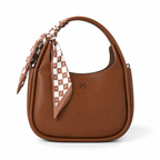 Luxury Women's Pebbled Leather Hobo Shoulder Bag – Elegant Everyday Style
