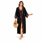 Luxury Women's Bohemian Kimono Abaya Robe