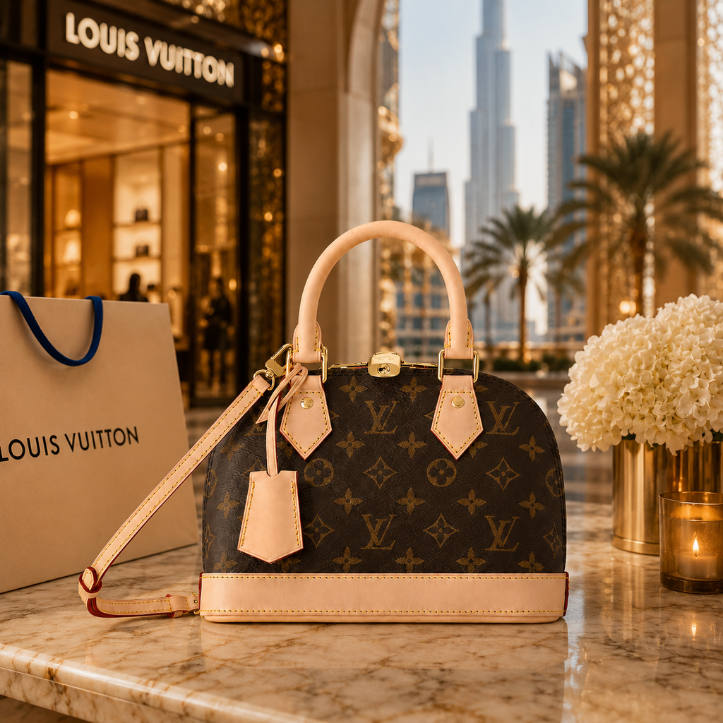 Sophisticated luxury monogram handbag with timeless feminine style and premium craftsmanship