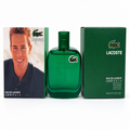 Lacoste Eau De Lacoste L.12.12 Vert men's luxury perfume 100ml green bottle with premium packaging on white background