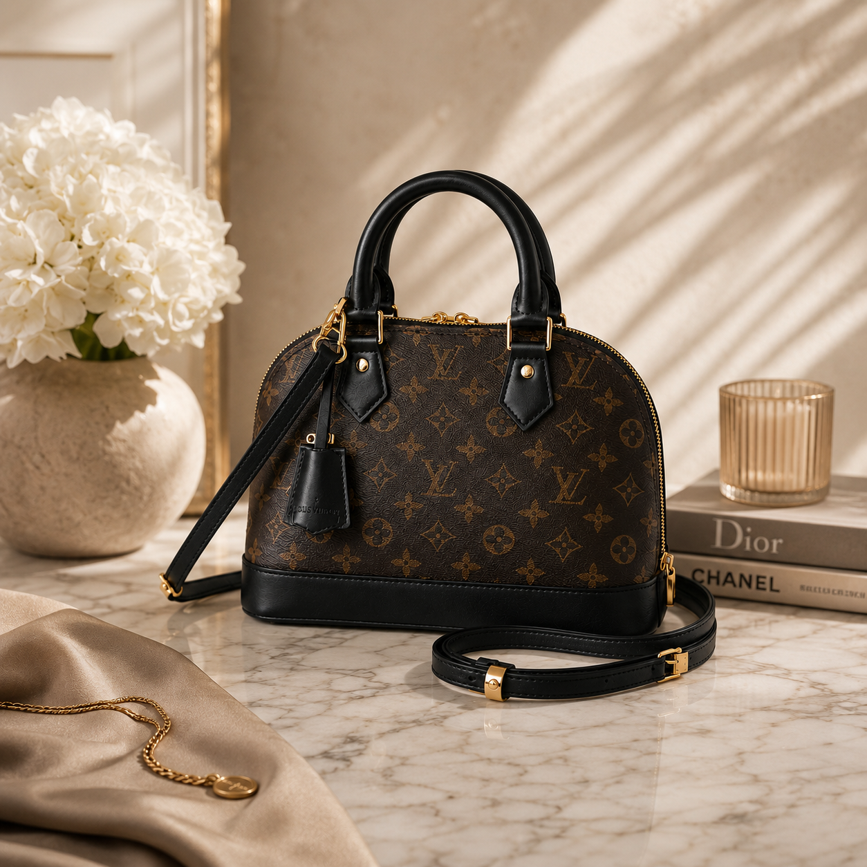 Elegant luxury women handbag suitable for office, shopping, travel, and evening styling