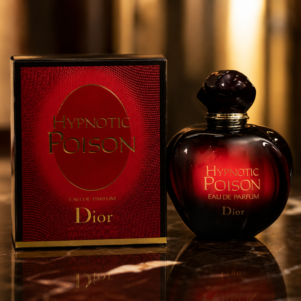 Close-up of luxury perfume bottle showcasing premium craftsmanship, elegant finish, and sophisticated design details.