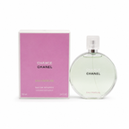 Luxury women's Eau Fraîche perfume 100ml with elegant glass bottle and premium pink packaging