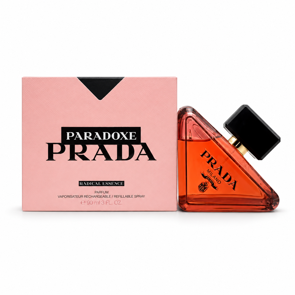 Luxury women's perfume 90ml with elegant designer-inspired bottle and premium packaging isolated on white background.
