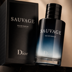 Close-up view of luxury men's fragrance bottle showcasing premium materials, elegant finish, and sophisticated design.